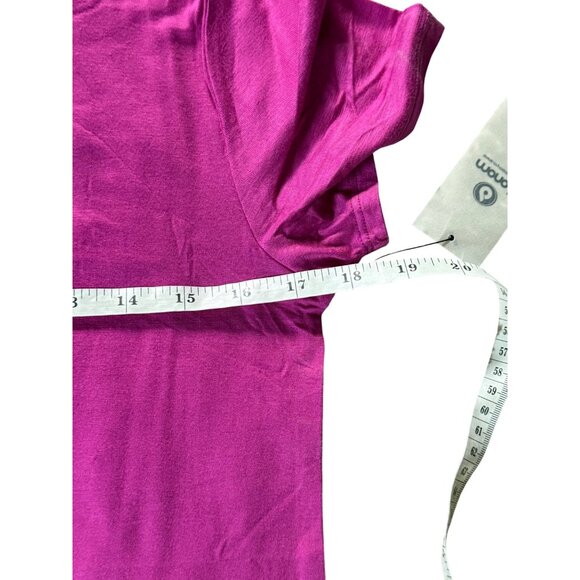 Womens Short Sleeve T-shirt By Mono B Size Small Bright Pink NWT - Picture 8 of 12